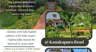 Villa 5 BHK Kanakapura Road